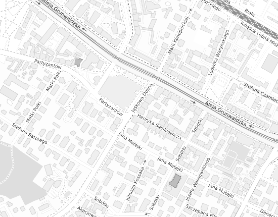 Mapa z adresem organizacji