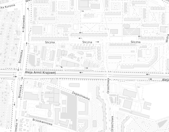 Mapa z adresem organizacji