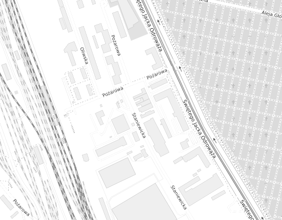 Mapa z adresem organizacji