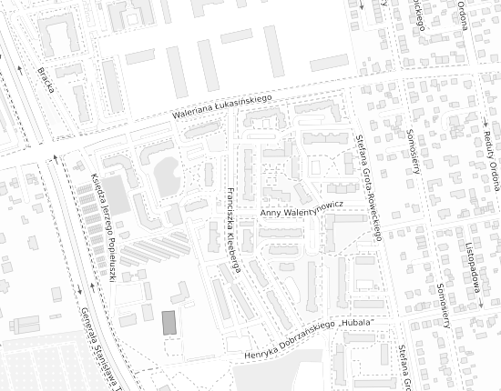 Mapa z adresem organizacji