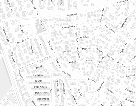 Mapa z adresem organizacji