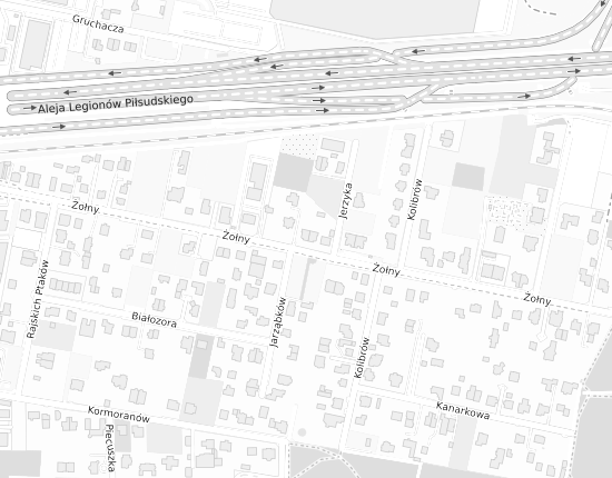 Mapa z adresem organizacji