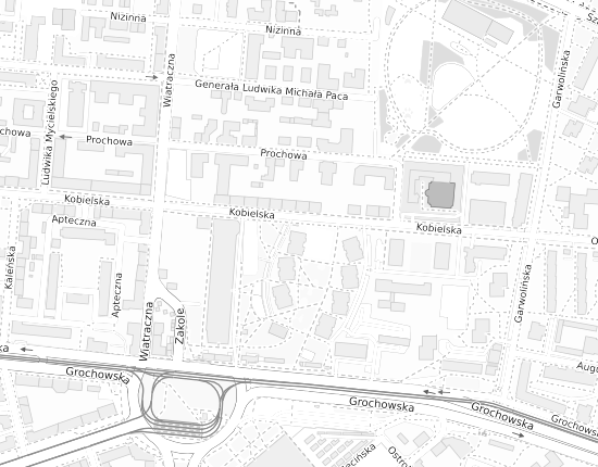 Mapa z adresem organizacji