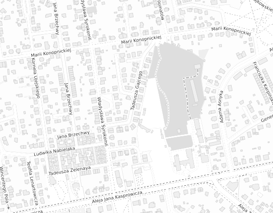 Mapa z adresem organizacji