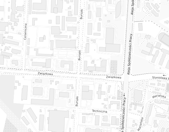 Mapa z adresem organizacji