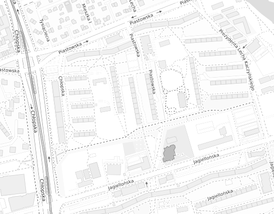 Mapa z adresem organizacji