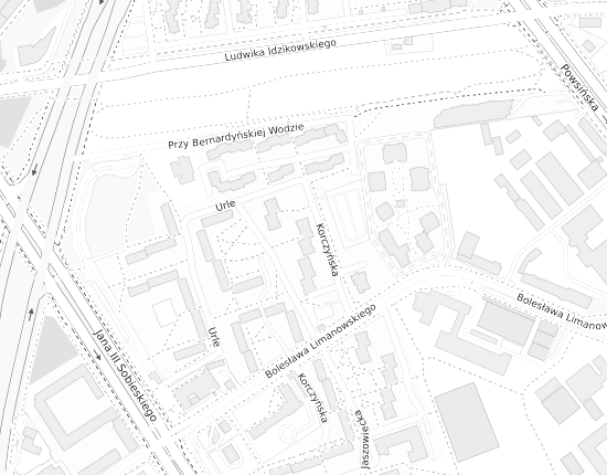Mapa z adresem organizacji