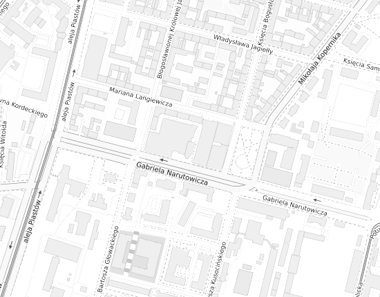 Mapa z adresem organizacji