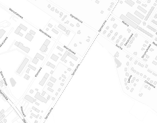 Mapa z adresem organizacji