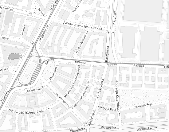 Mapa z adresem organizacji