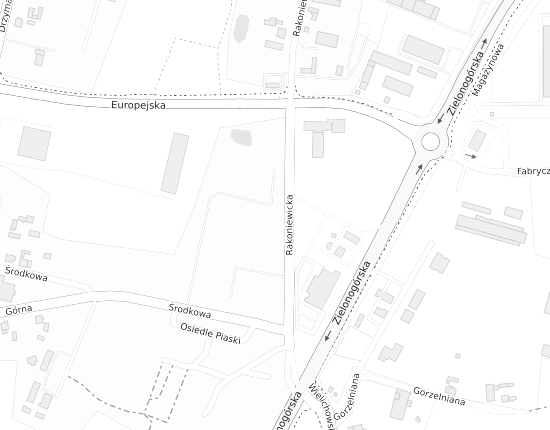 Mapa z adresem organizacji