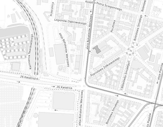 Mapa z adresem organizacji