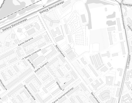 Mapa z adresem organizacji