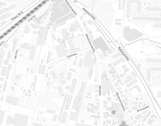Mapa z adresem organizacji