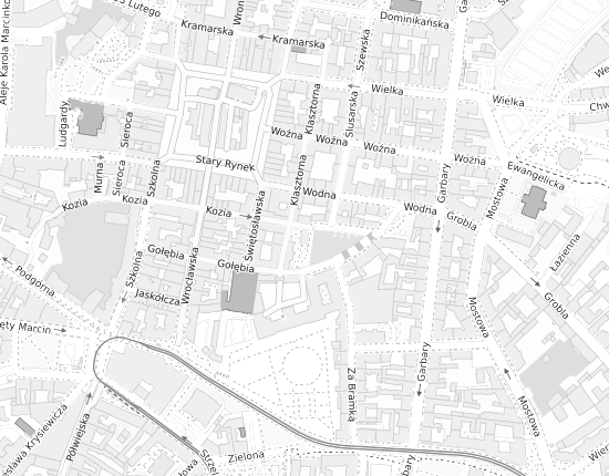 Mapa z adresem organizacji