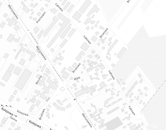 Mapa z adresem organizacji
