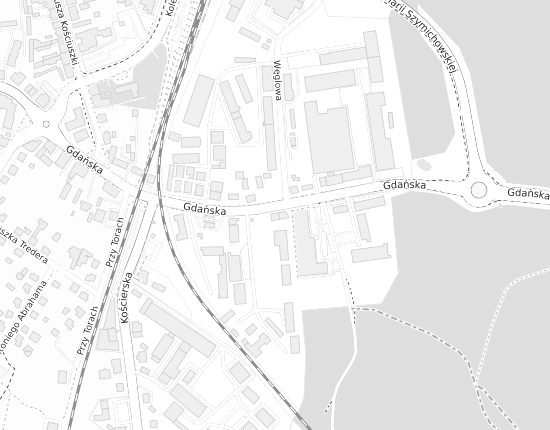 Mapa z adresem organizacji