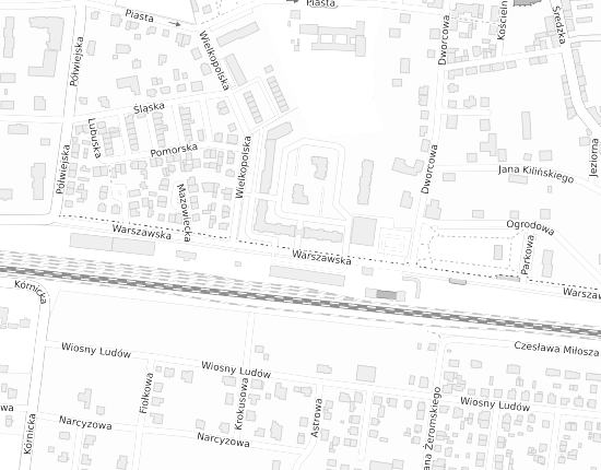 Mapa z adresem organizacji