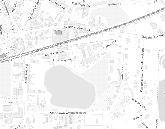 Mapa z adresem organizacji