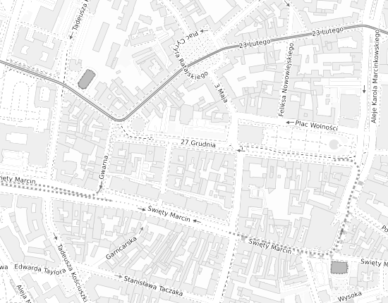 Mapa z adresem organizacji