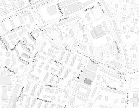 Mapa z adresem organizacji