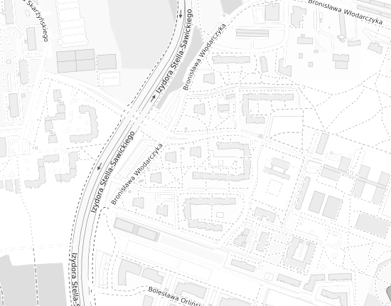 Mapa z adresem organizacji