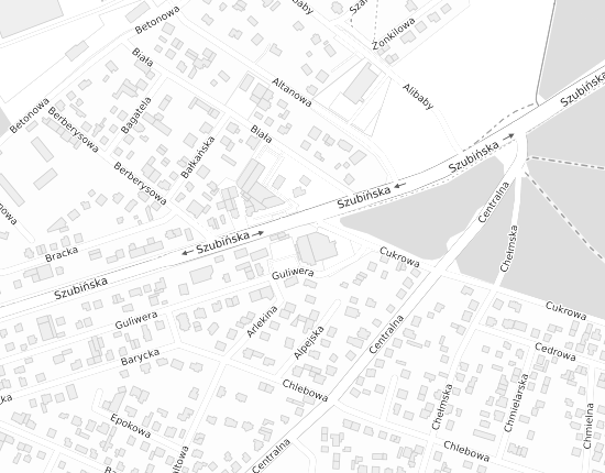 Mapa z adresem organizacji