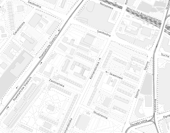 Mapa z adresem organizacji